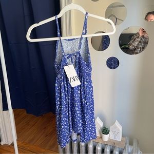 Zara blue summer dress